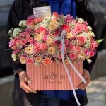 باکس گل رز شیک